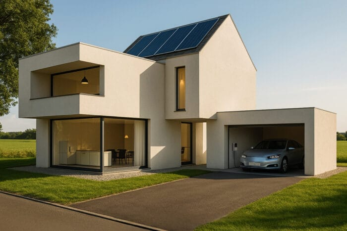 Compleo bidirektionales vehículo cargado a casa v2h