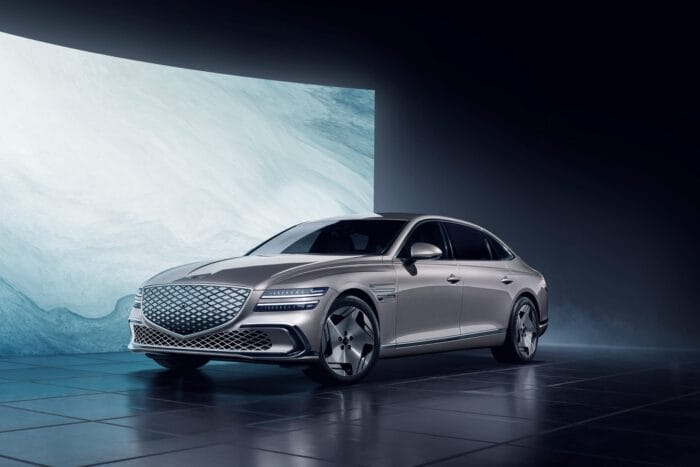 Genesis electrified g facelift