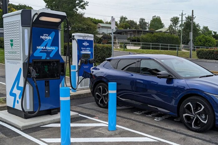 Nrma ladestation charging station australien australia