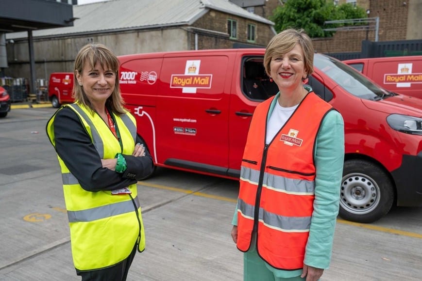 Flota de vehículos eléctricos de Royal mail
