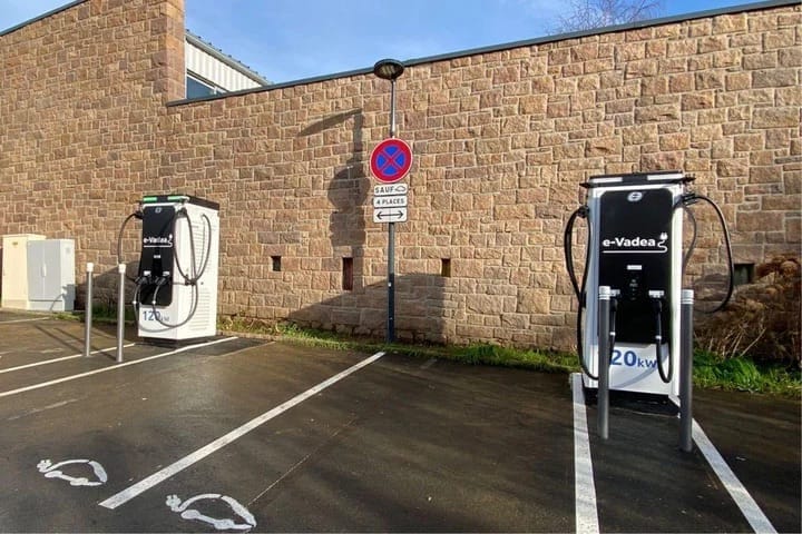 Spie e vadea charging stations perros guirec