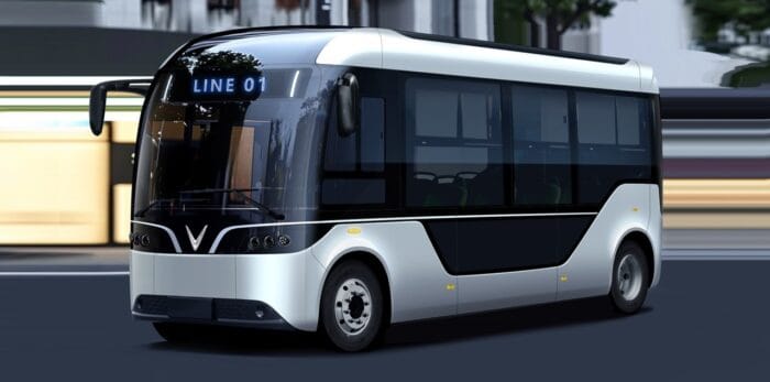 Vinfast eb electric city bus