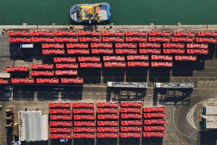 Zhongtong elektrobus autobús eléctrico mtt chile