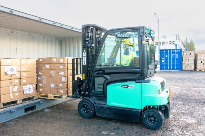 Fortum battery recycle dhl supply chain cropped