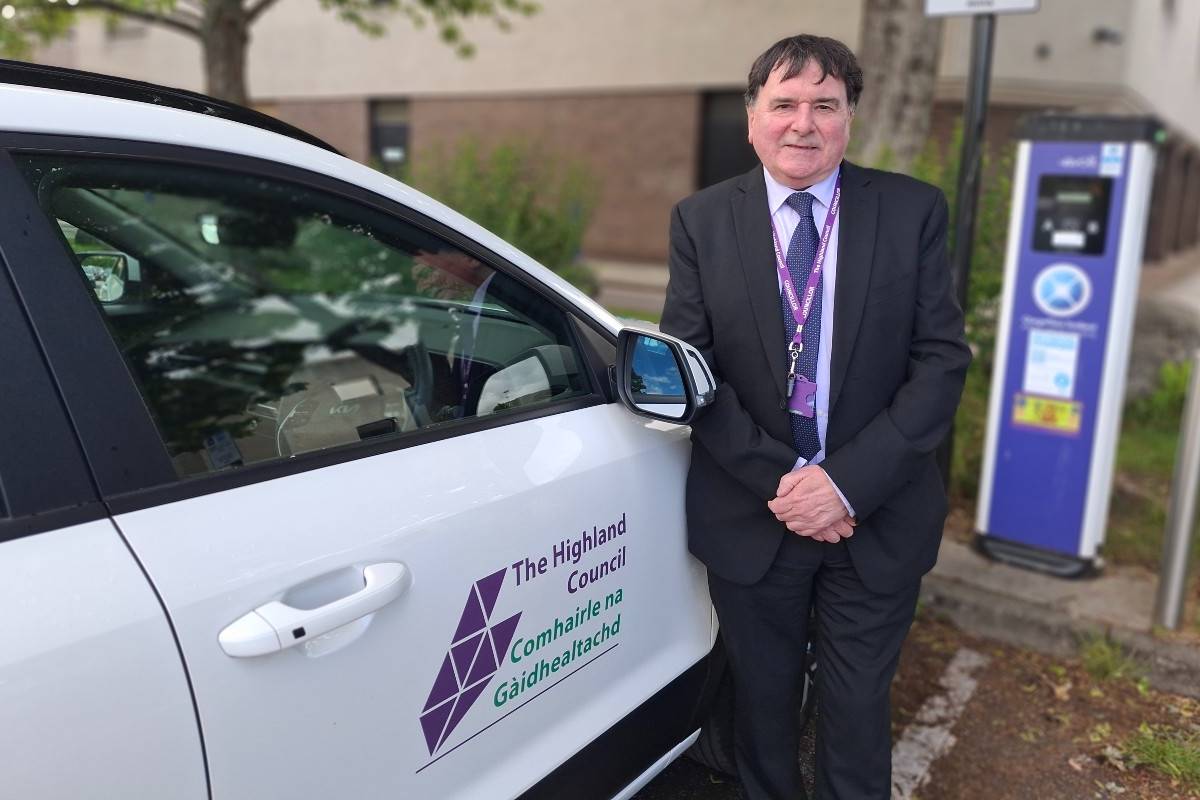 Highland council easygo charging stations scotland cllr ken gowans