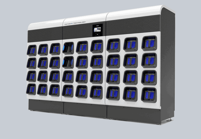 Estación de cambio de baterías Honda