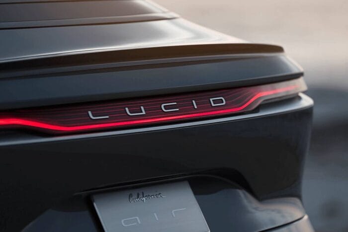 Logotipo de Lucid motors air