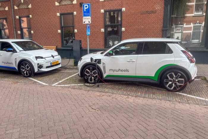 Niederlande utrecht energized renault mywheels bidirektionales laden