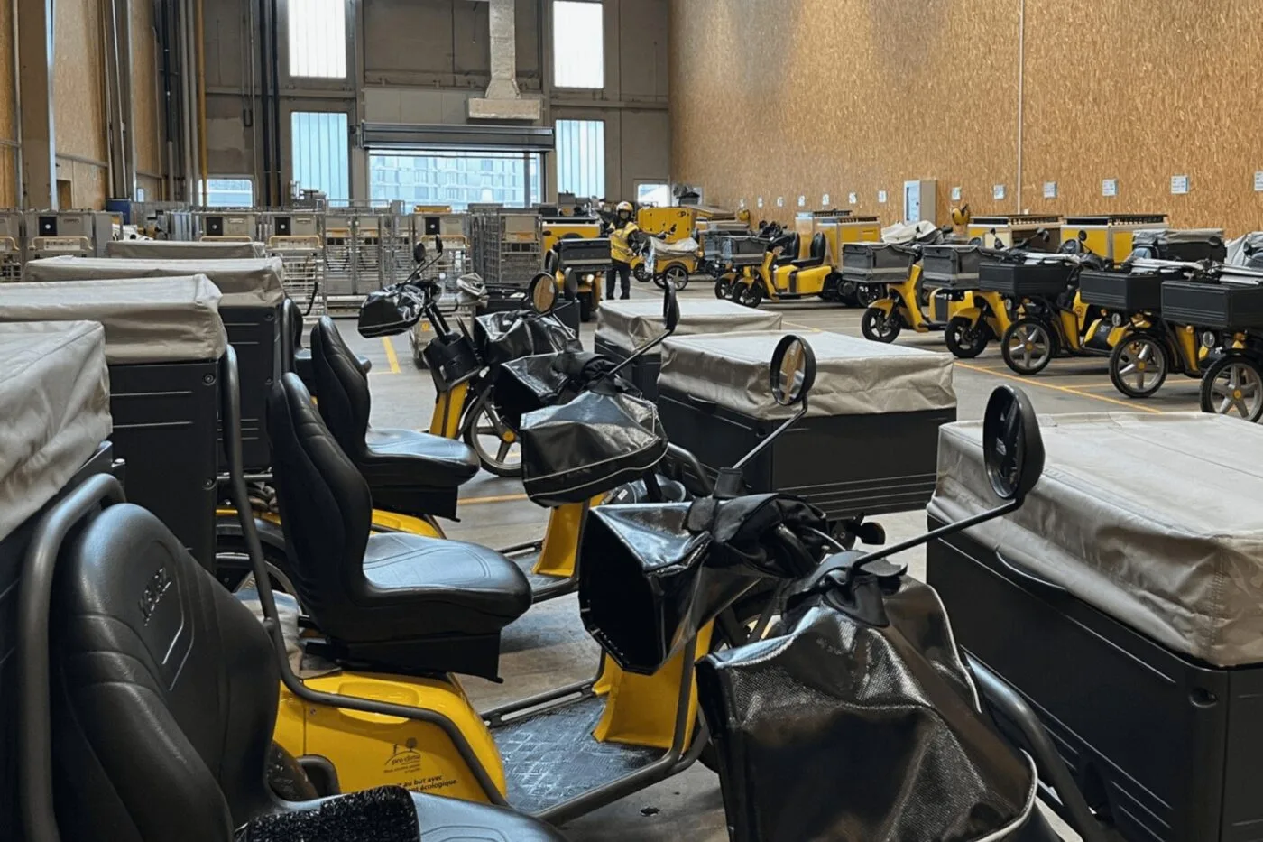 Swiss Post electric delivery vehicles