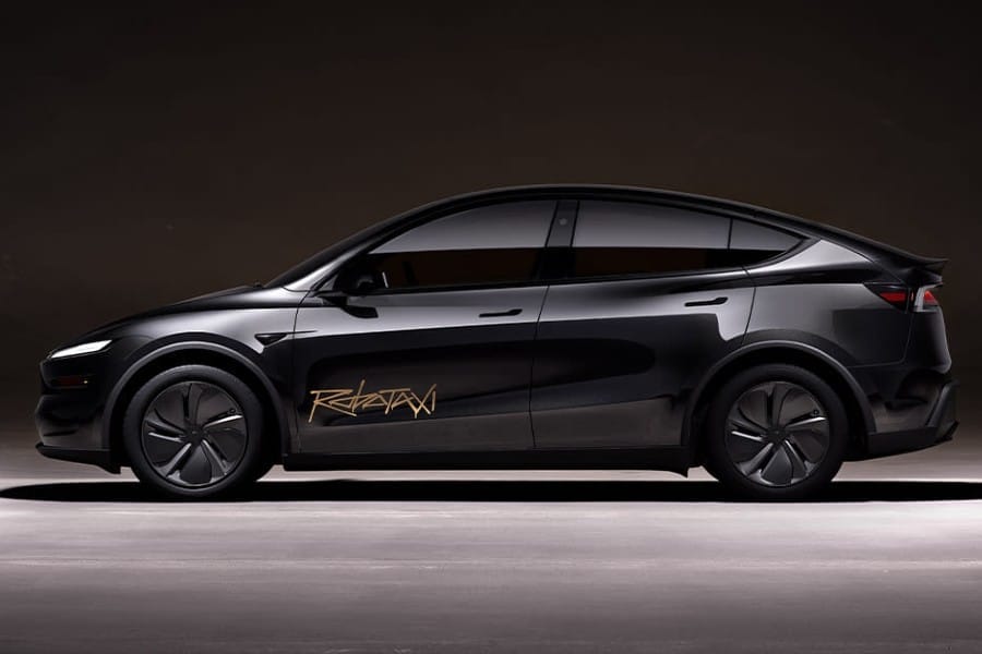 Tesla model y robotaxi austin usa autonomes fahren