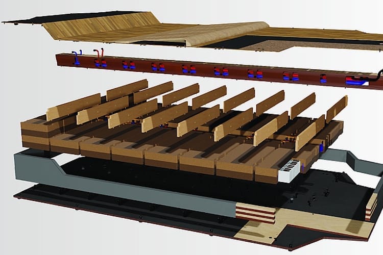 Batteriegehaeuse aus holz kork stahl tu graz