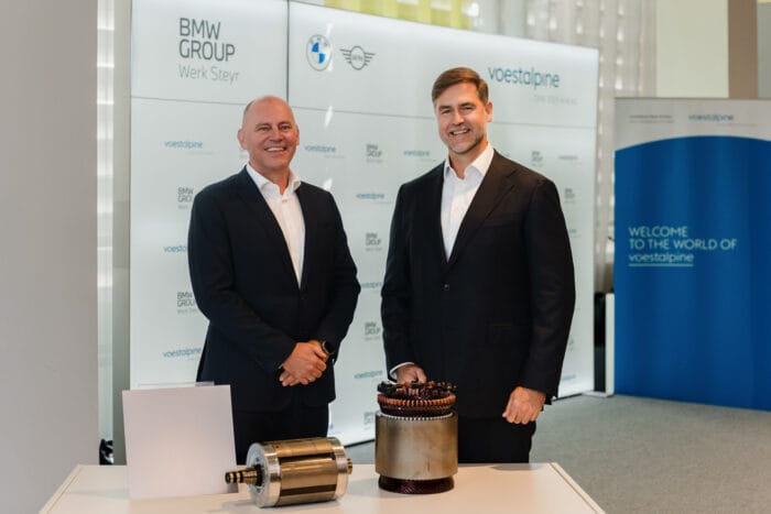 Bmw steyr voestalpine gen6 elektromotor