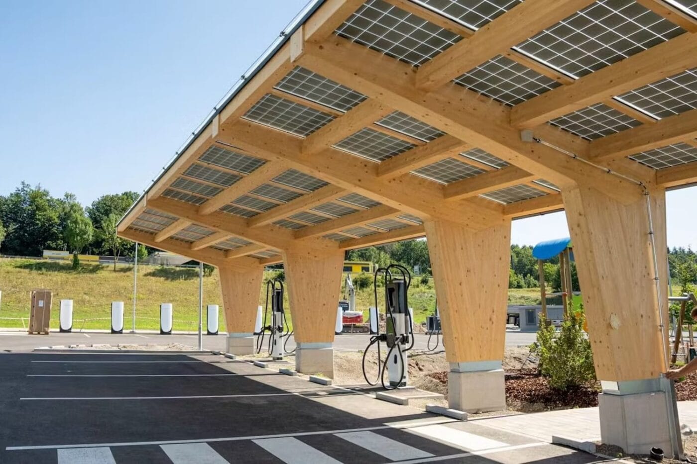 Parque de recarga amstetten hpc austria
