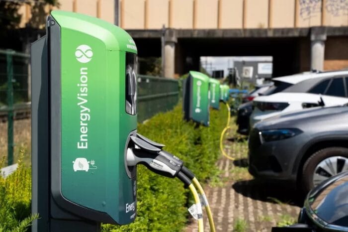 Energyvision ac charging station belgium