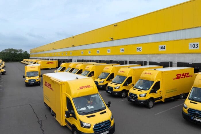 Ford pro dhl e transit