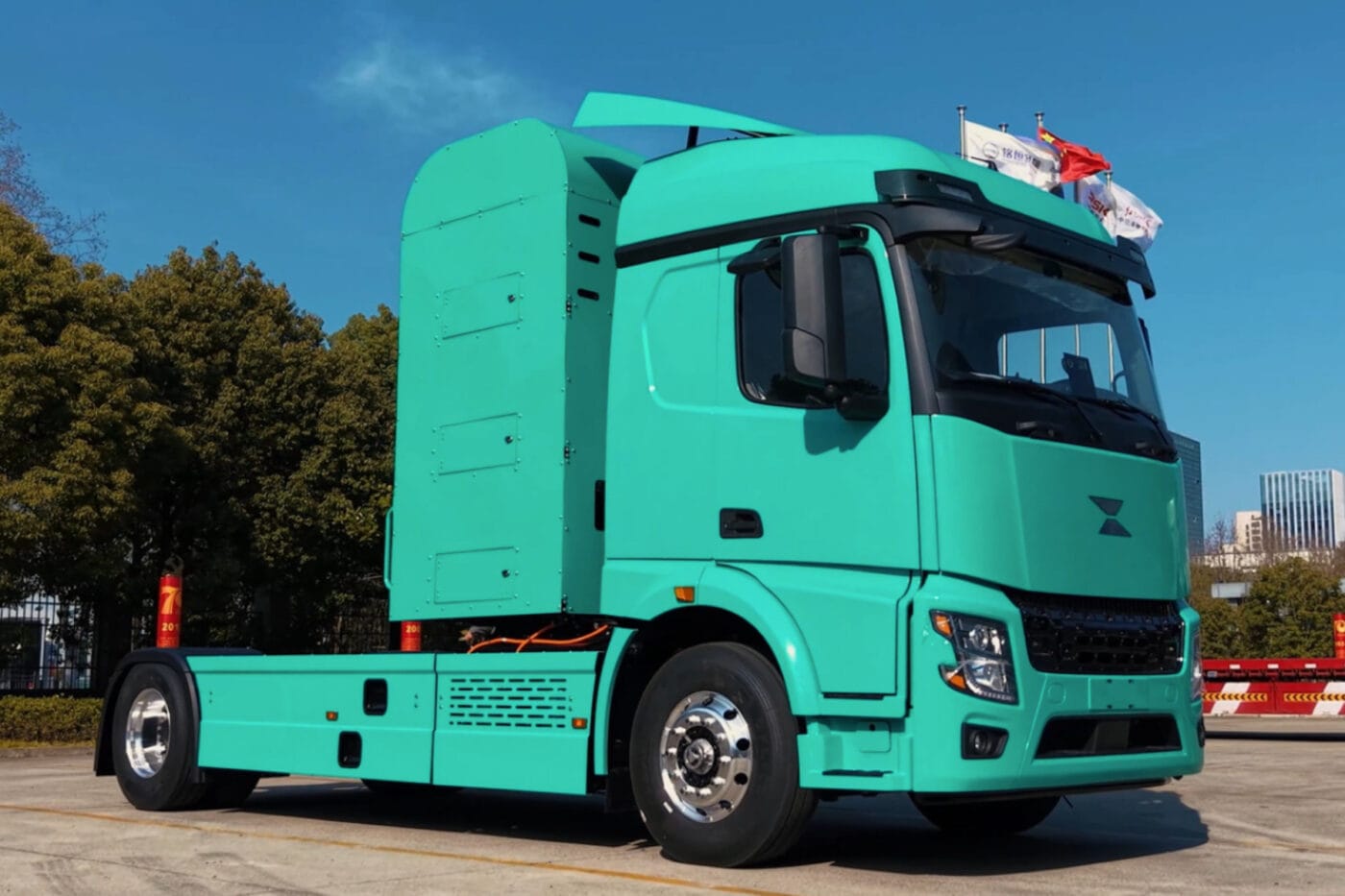 Horizon fuel cell shanghai wuliz automotive fcev truck china