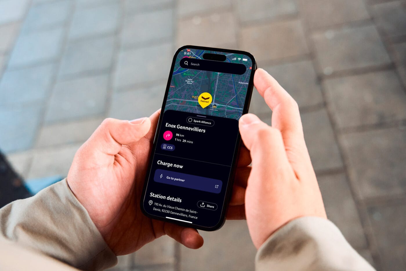Ionity fastned app spark alliance integración
