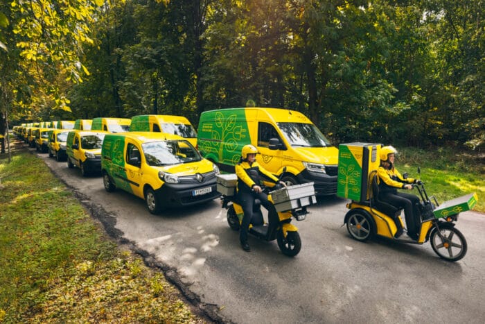 Osterreichische post wien e flotte