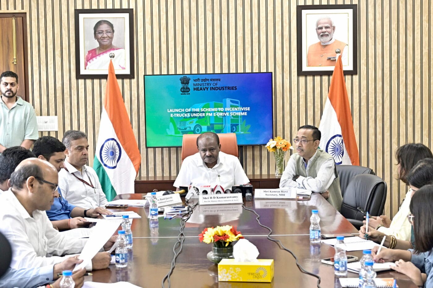 Pm e drive scheme electric truck subsidy guideline announcement