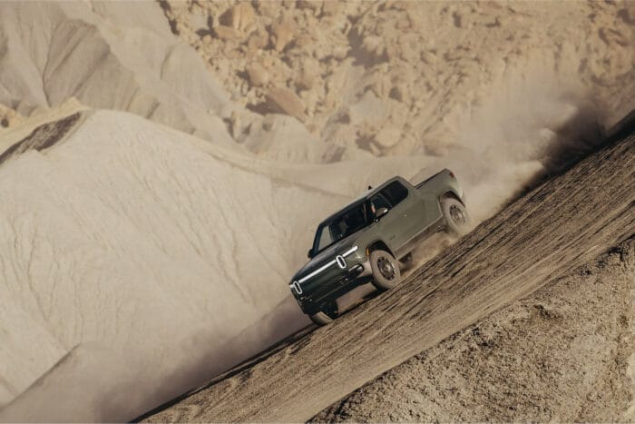 Rivian r1s r1t motor quad