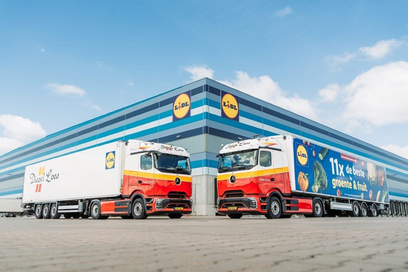 Simon loos electric trucks lidl eactros netherlands