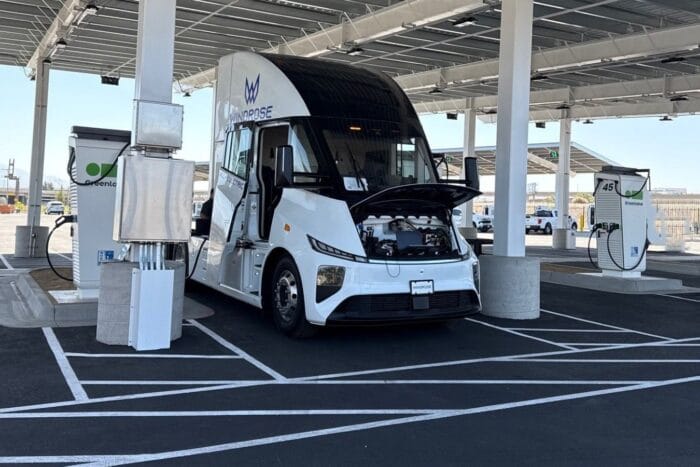 Windrose greenlane testing usa california electric trucks cropped