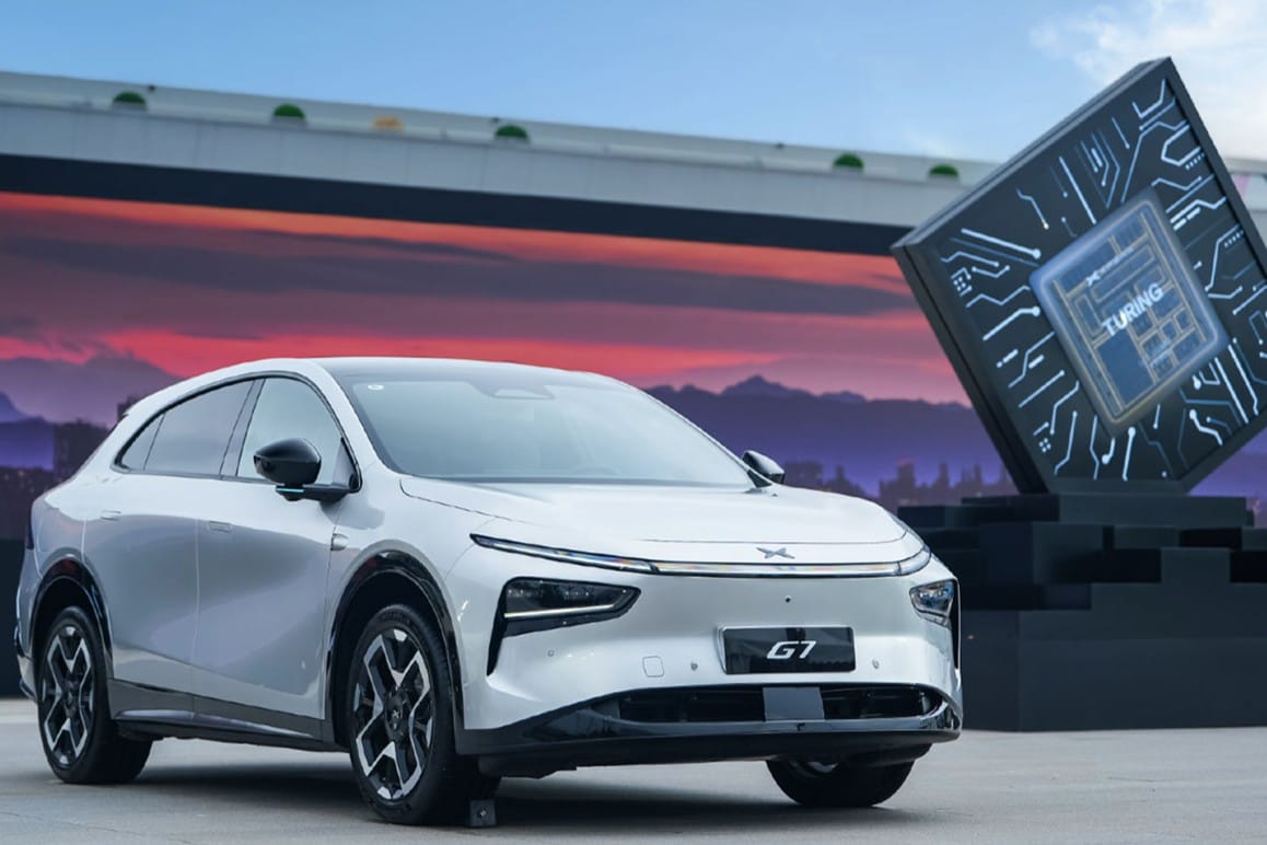 Xpeng g7 china bev recortada