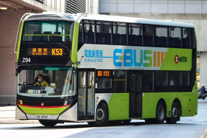 Adl enviro500ev hongkong mtr corporation