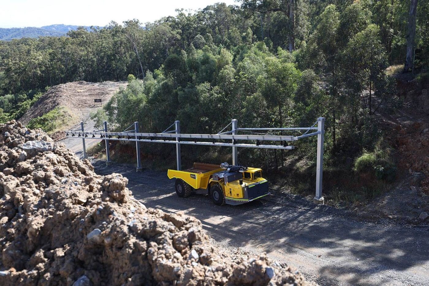 Bluvein australia mining vehicle bev arena