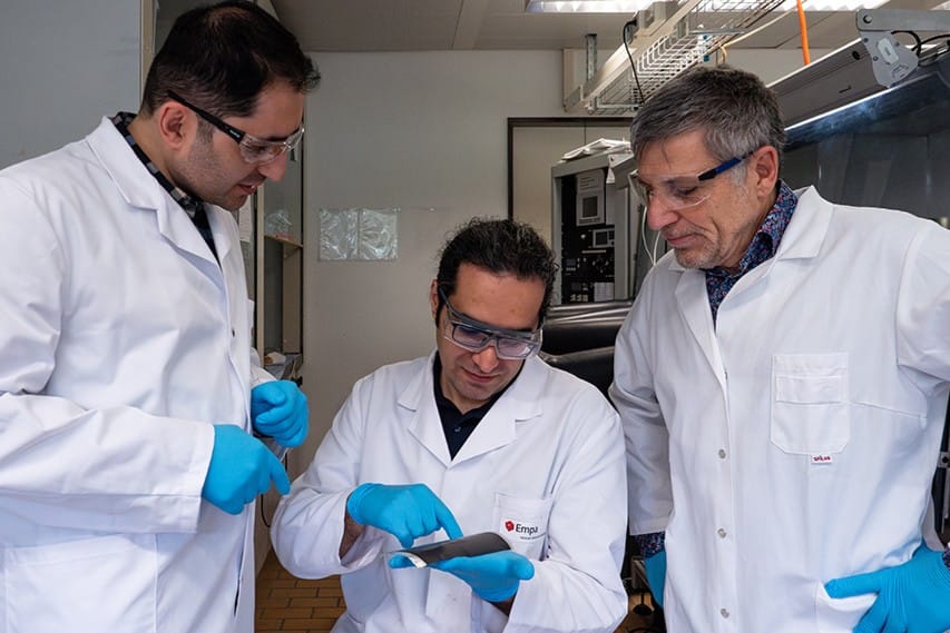 Empa develops scalable graphene supercapacitors for industrial EV applications