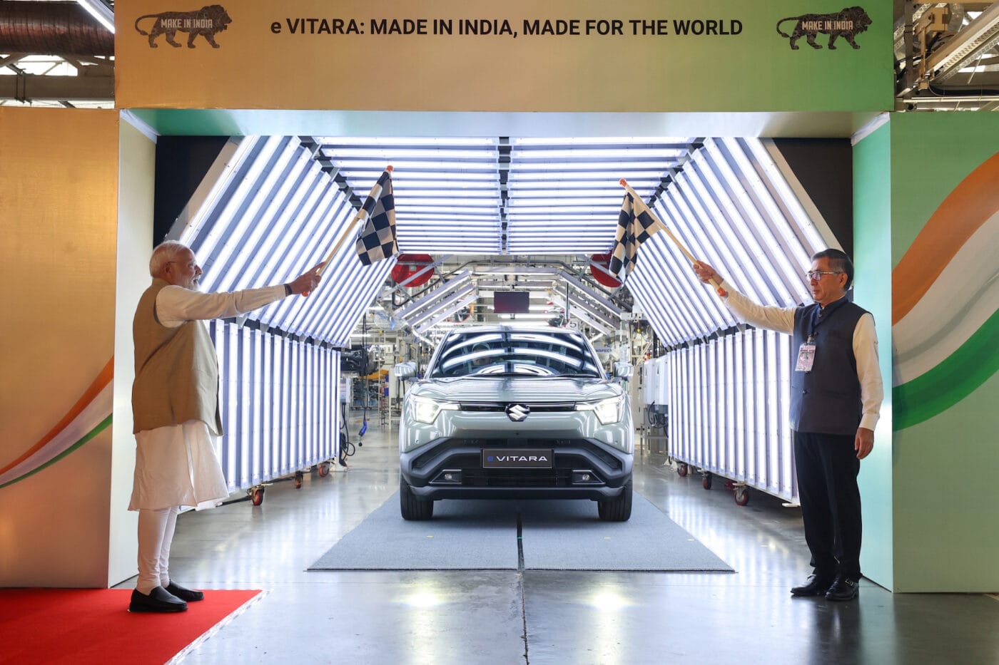 Suzuki e vitara flag off india