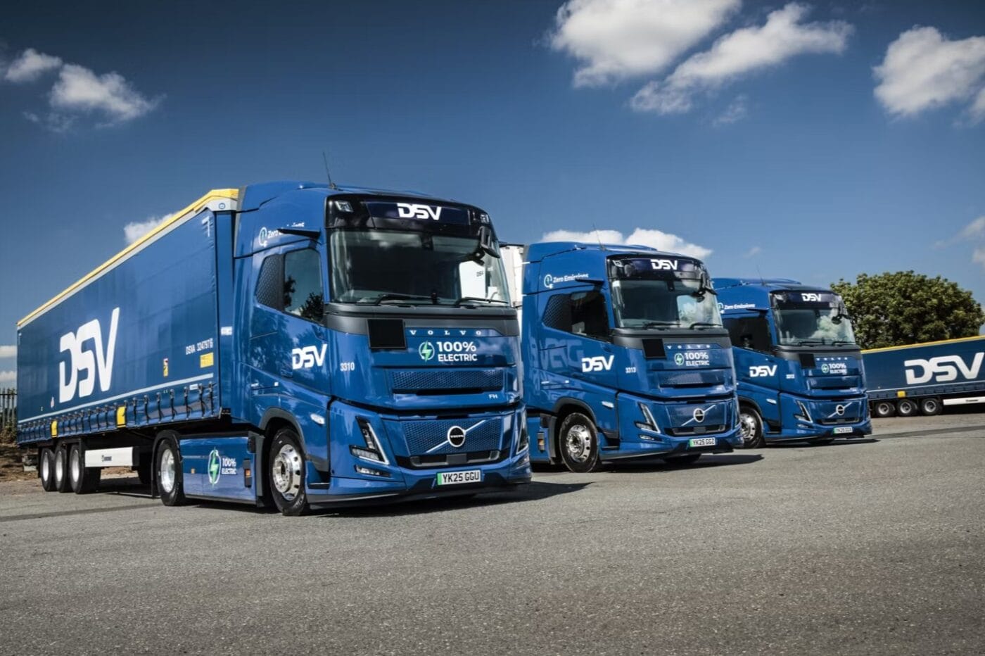 Volvo fh aero electric dsv uk