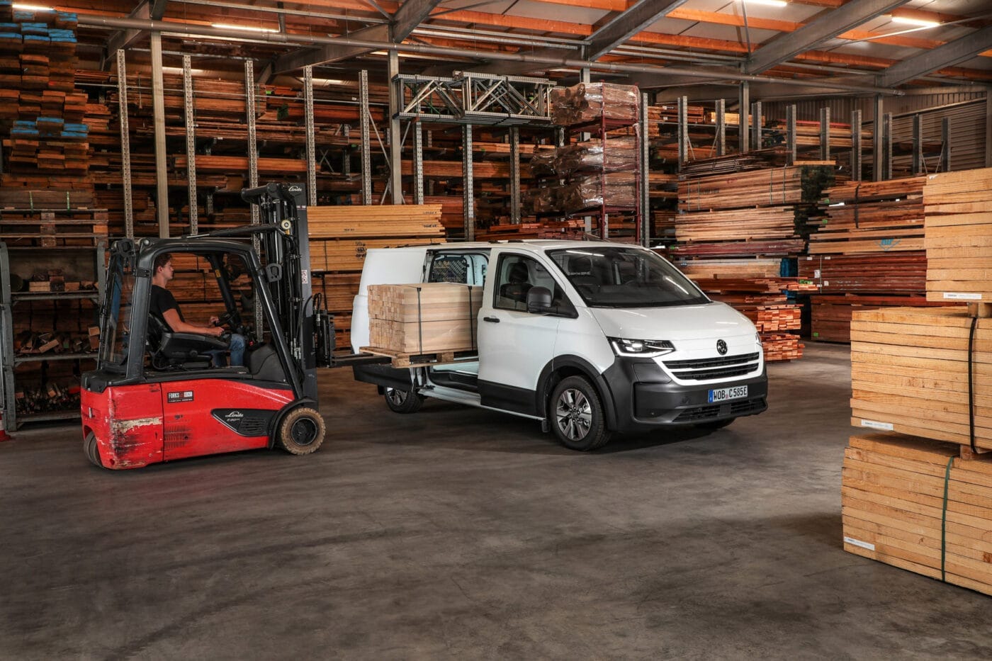 Vw e transporter panel van plus