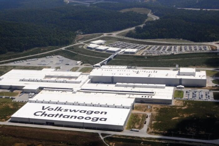 Vw factory chattanooga tennessee