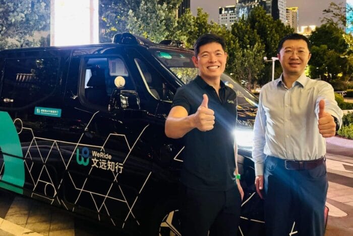 Weride grab autonomous driving southeast asia robotaxi