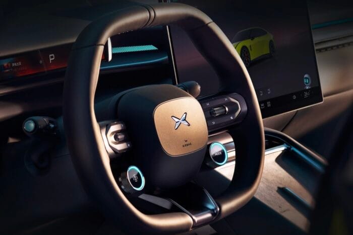 Xpeng p7 interior