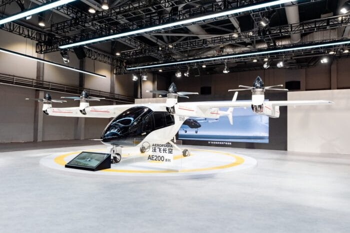 Aerofugia ae evtol aerial taxi geely