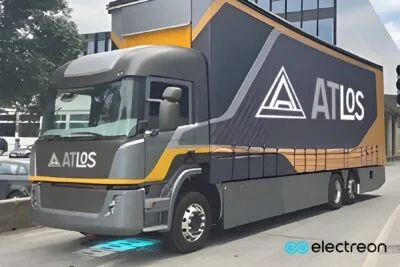 Camión de carga inductiva Atlos electreon