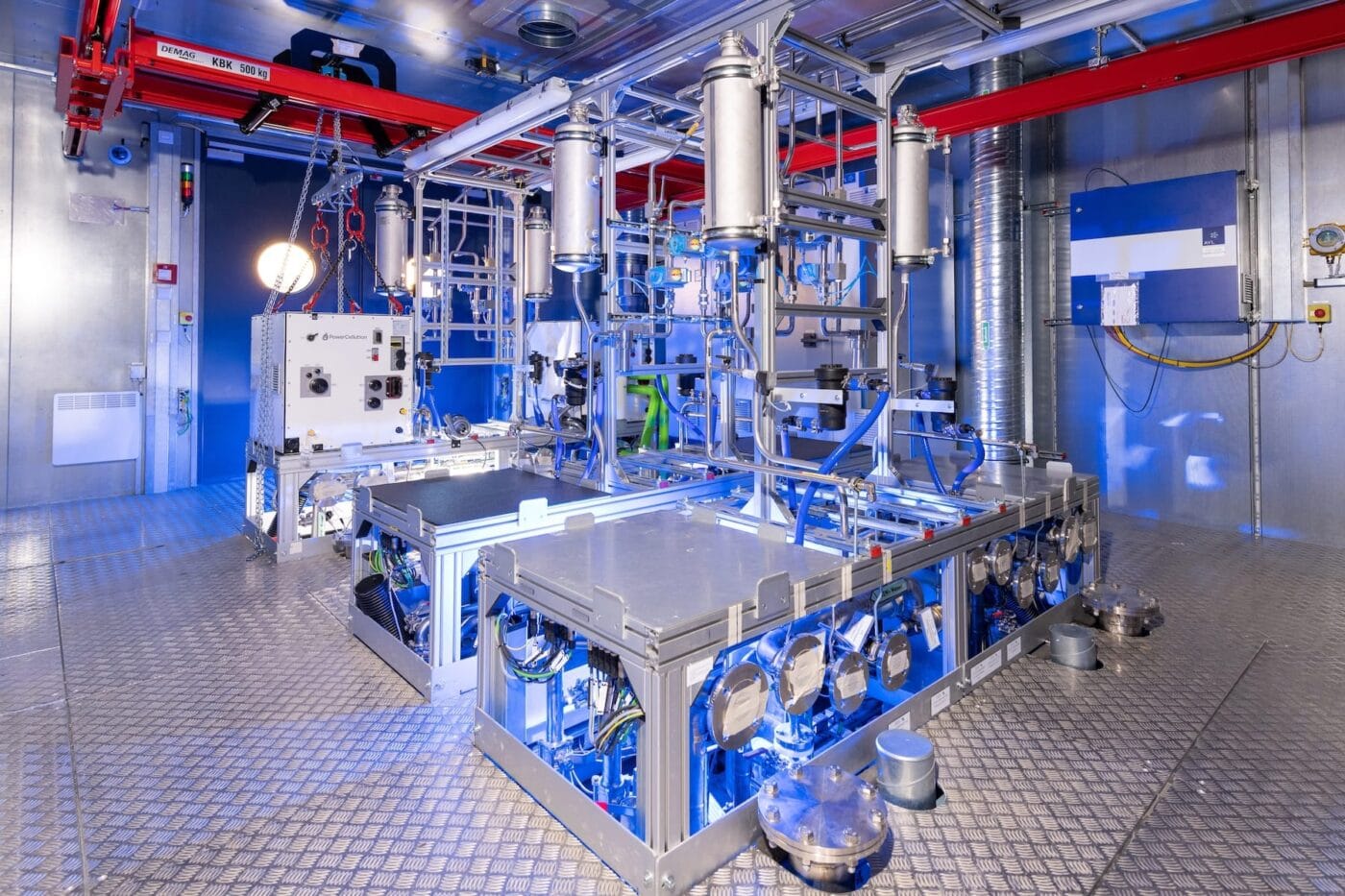 Balis prueba la pila de combustible de hidrógeno dlr