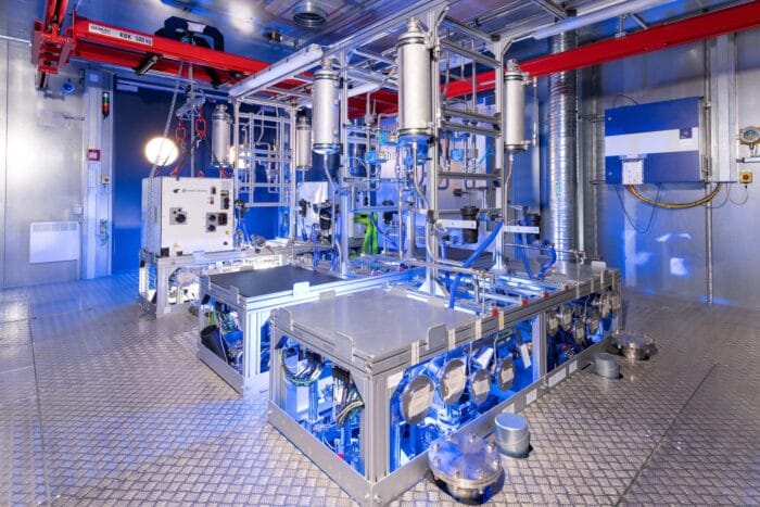 Balis prueba la pila de combustible de hidrógeno dlr