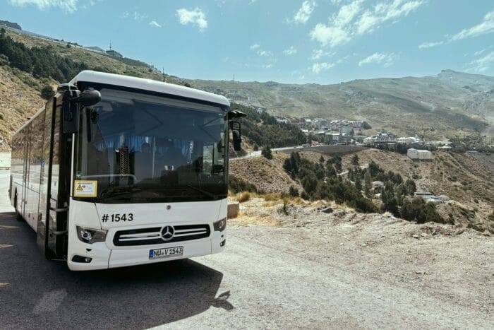 Pruebas de verano del camión eintouro de Daimler