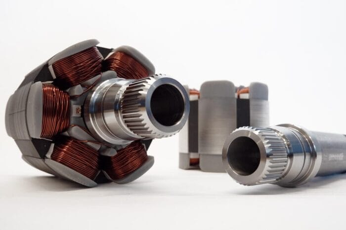 Electric motor rotor sonplas