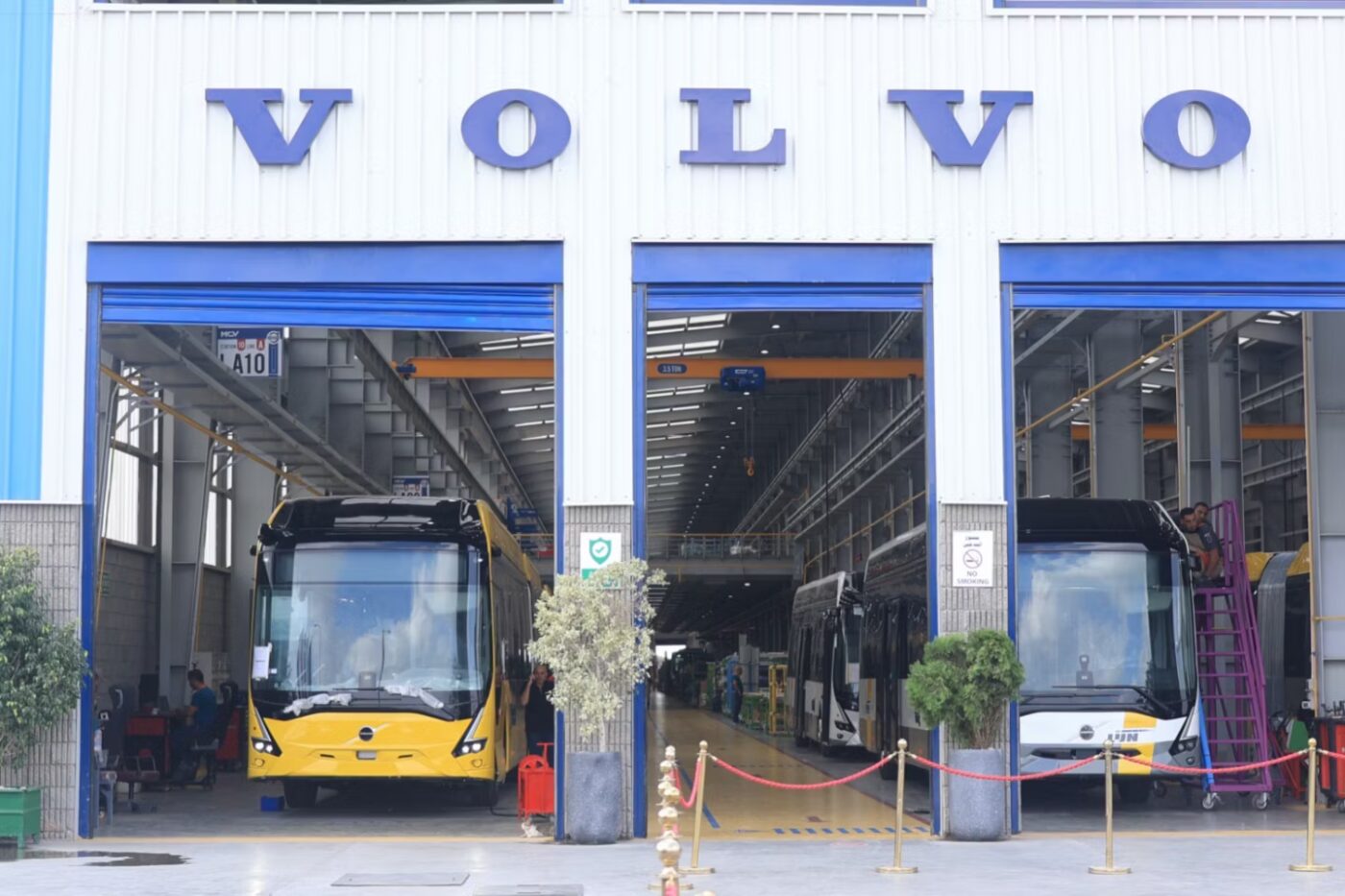 Mcv volvo autobuses planta de producción egipto