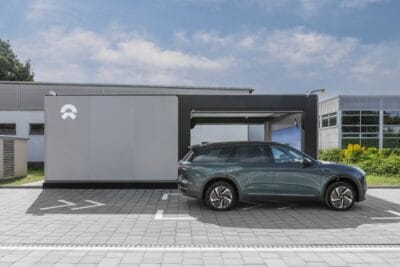 Nio power swap akku tausch battery swap hamburg min