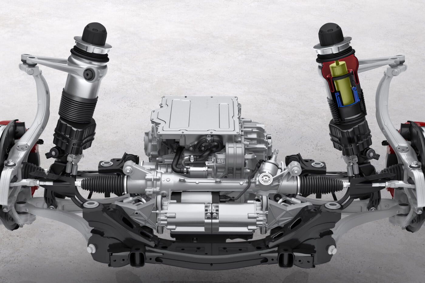 porsche cayenne tech workshop fahrwerk suspension 2025 14 porsche cayenne tech workshop fahrwerk suspension 2025 14