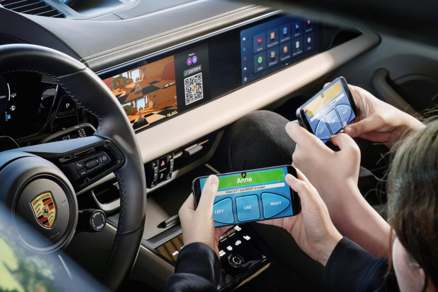 Actualización del software del Porsche macan juego