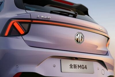 Saic mg motor mg4 electric facelift min
