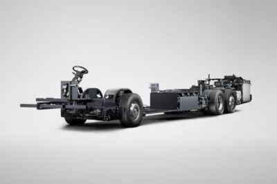 Scania phev bus chassis