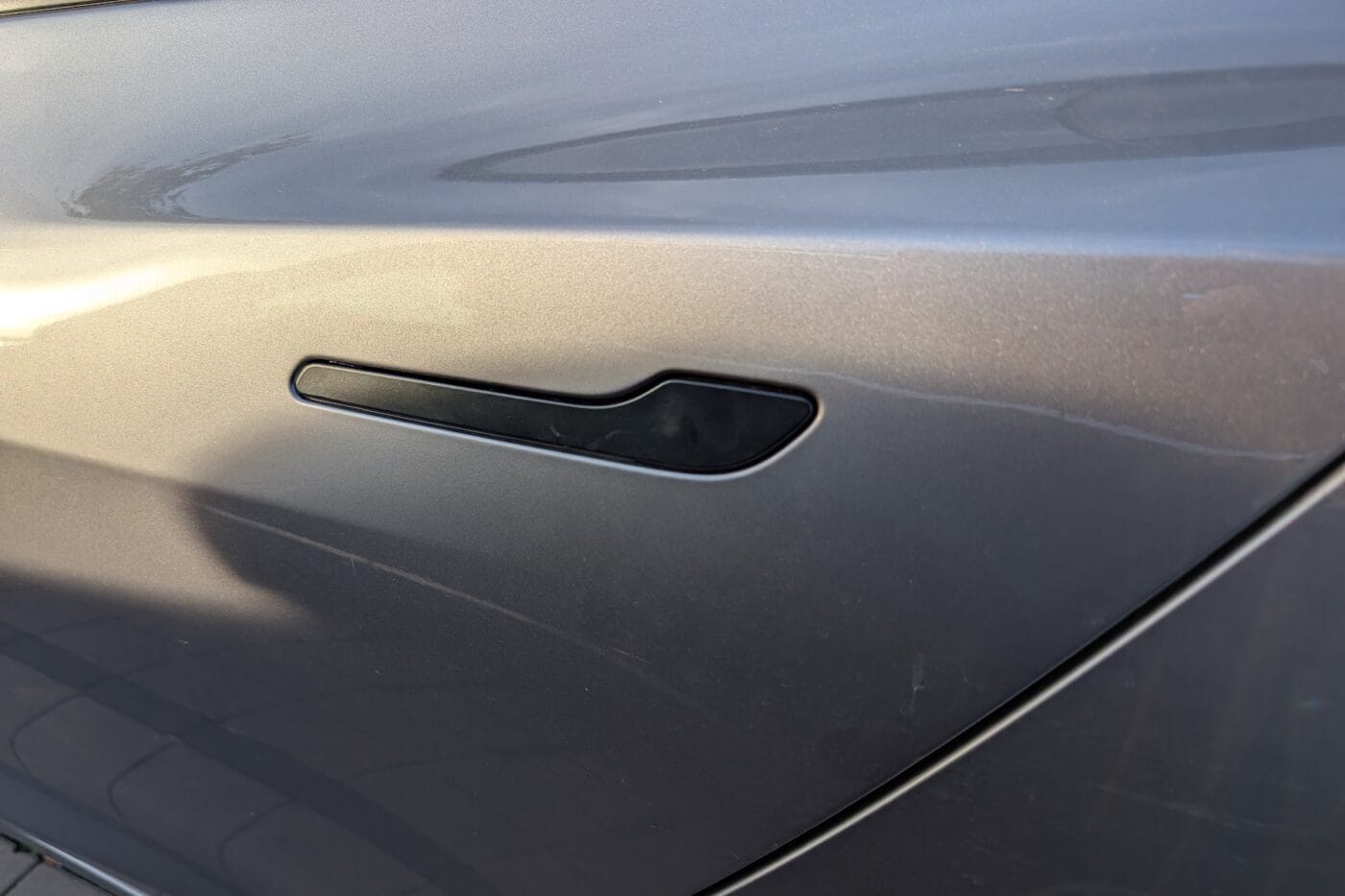 Tesla door handle