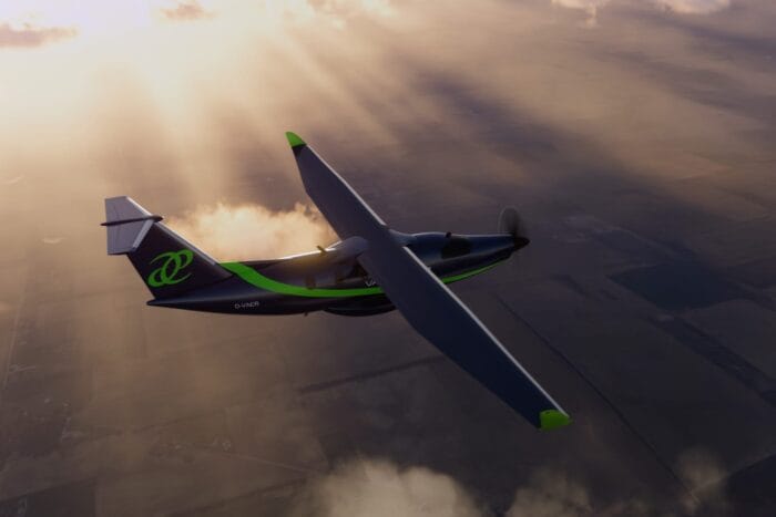 Vaeridion electric aircraft